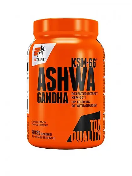 extrifit-ashwagandha-ksm-66-r-90-caps-2974 Extrifit ASHWAGHANDA KSM-66® 90 kapsúl – Obrázok 1