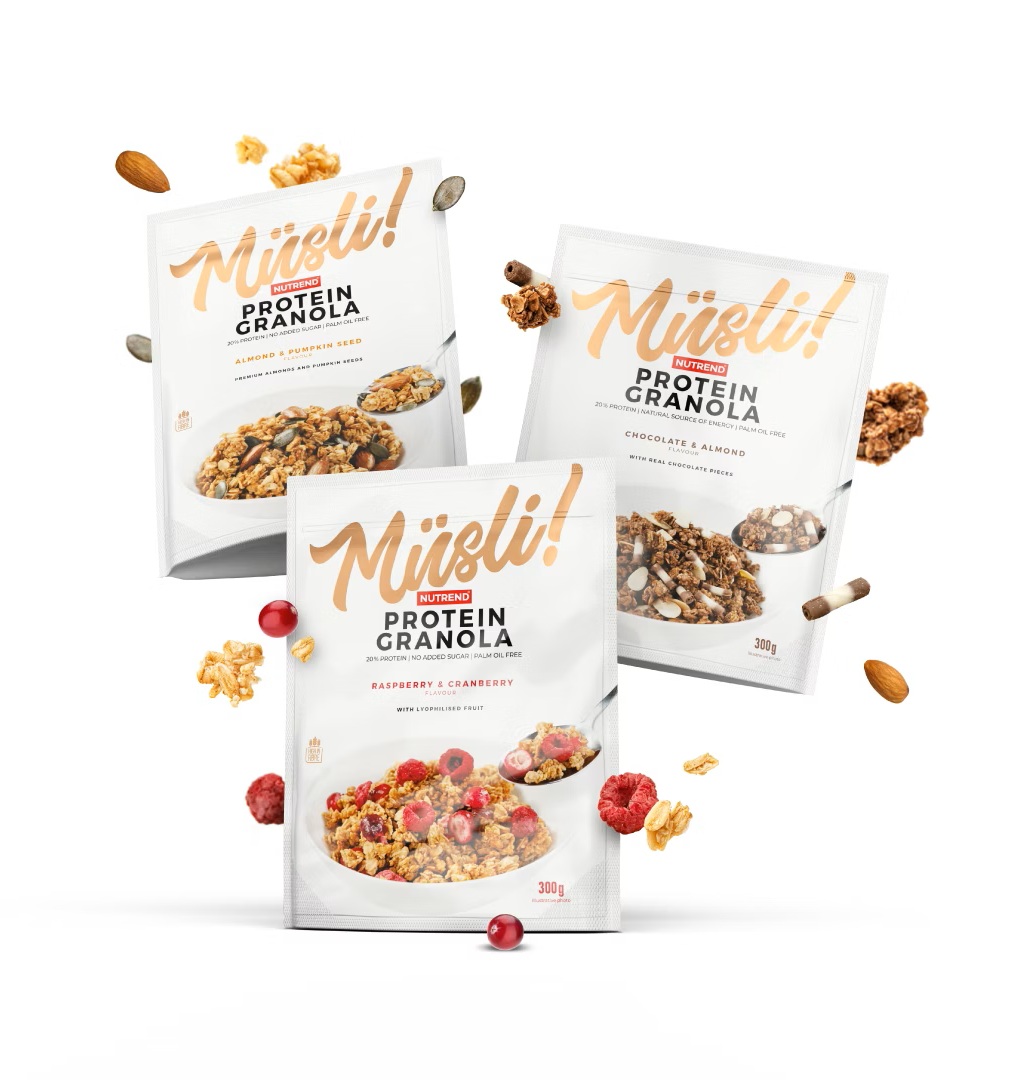 granola Nutrend MÜSLI! Protein Granola – Obrázok 1