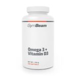Omega 3 + vitamín D3 - GymBeam – Obrázok 3