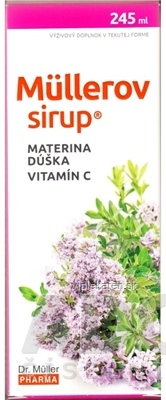 ty31390_400x400 MÜLLEROV SIRUP S MATERINOU DÚŠKOU A VIT. C 1x245 ml – Obrázok 1