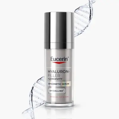 Eucerin HYALURON-FILLER EPIGENETIC omladzujúce sérum 30 ml – Obrázok 6