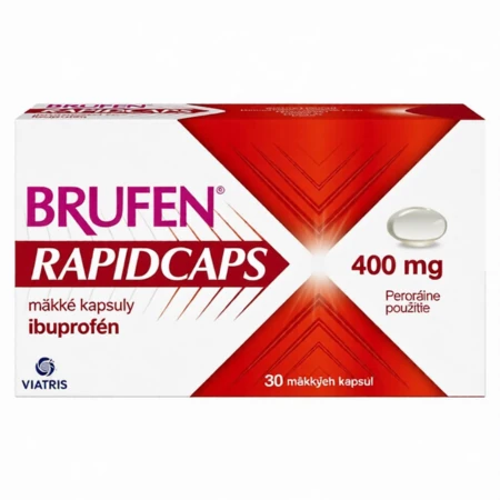 109332 BRUFEN RAPIDCAPS 400 mg 30 mäkkých kapsúl – Obrázok 1