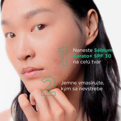 BIODERMA Sébium Kerato+ SPF 30 gél-krém 30 ml – Obrázok 6