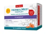 HERBALMED PASTILKY pri prechladnutí BEZ CUKRU (šalvia, ženšen) 30 ks – Obrázok 2