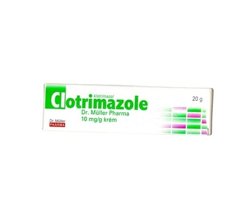 47110_clotrimazole-dr--muller-pharma-10-mg-g-krem-20-g Dr. Müller Pharma Clotrimazole krém 20 g – Obrázok 1