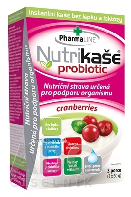 5jwsoo0_400x400 Nutrikaša probiotic - cranberries 3x60 g (180 g) – Obrázok 1