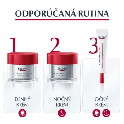 Eucerin HYALURON-FILLER + VOLUME-LIFT Denný krém pre suchú pleť SPF 15, 50 ml – Obrázok 6