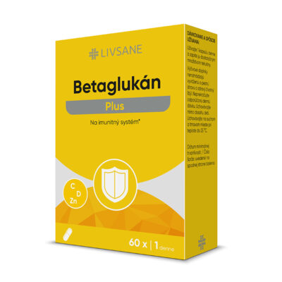 LIVSANE Betaglukán Plus 60 kapsúl
