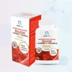ADAMPharm ŽELEZO + Vitamín C + Vitamín D FORTE (mikroenkapsulované Fe) 60 kapsúl – Obrázok 2