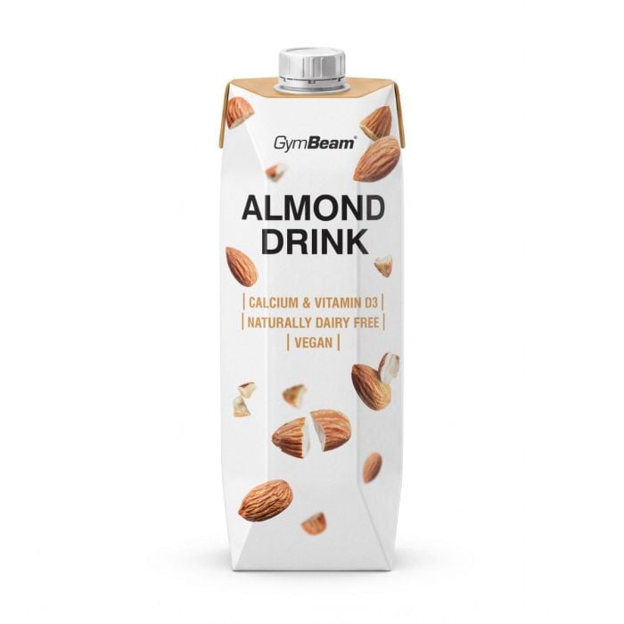 almond-drink-1000ml-mockup_1 Mandľový nápoj - GymBeam – Obrázok 1