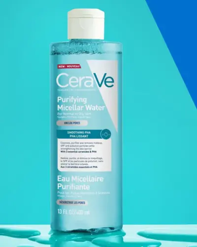CeraVe Čistiaca micelárna voda 400 ml – Obrázok 4