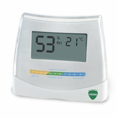 VICKS  V70 Vlhkomer a teplomer 2v1 – Obrázok 3