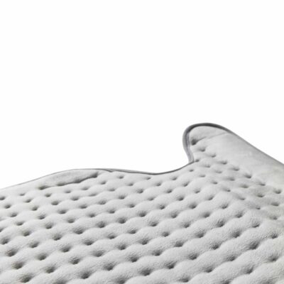 VITAMMY WARM-UP NECK&BACK Elektrický vyhrievací vankúš s golierom 63x42cm, svetlá šedá – Obrázok 3
