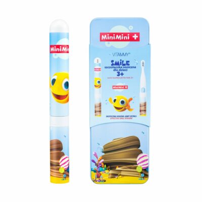 VITAMMY SMILE MiniMini+ Detská sonická zubná kefka Ryby, od 3 rokov – Obrázok 2