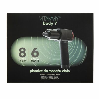 VITAMMY BODY 7 Pokročilá masážna pištoľ so 6 režimami – Obrázok 6