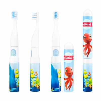 VITAMMY SMILE MiniMini+ Detská sonická zubná kefka Lola Chobotnica, od 3 rokov – Obrázok 3