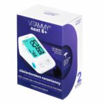 VITAMMY NEXT 8+ Ramenný tlakomer s meraním pri nafukovaní manžety a AC adaptérom – Obrázok 3