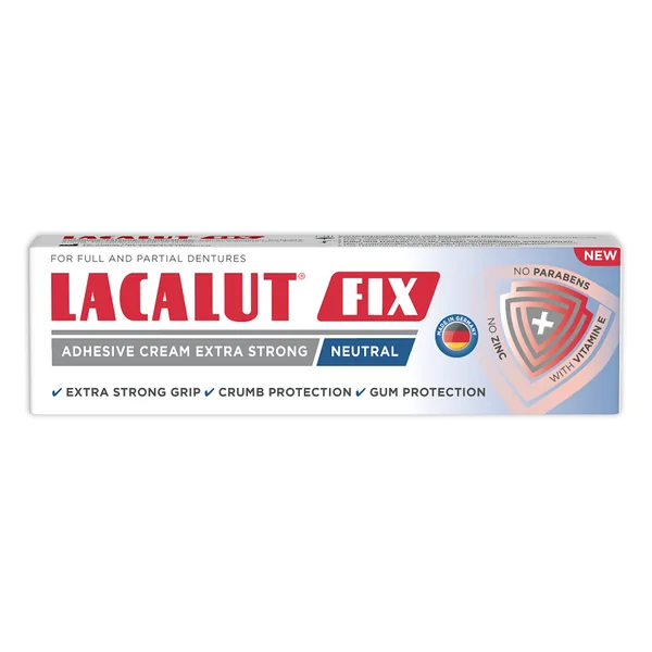 1540109882 LACALUT FIX Fixačný krém, neutrálny 40 g – Obrázok 1