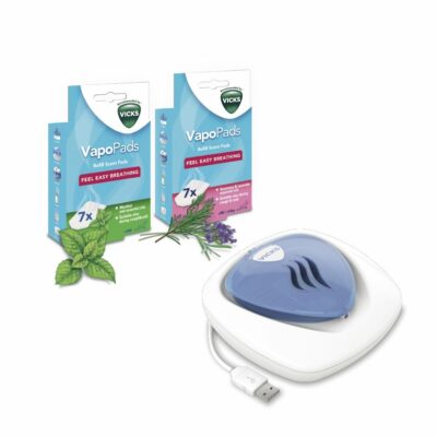 VICKS VH1800EU Prenosný bezvodý difuzér na dopĺňanie vôní – Obrázok 3