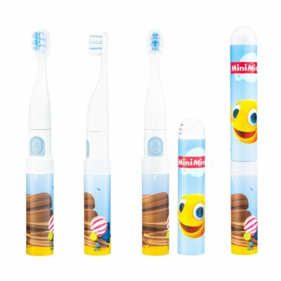 VITAMMY SMILE MiniMini+ Detská sonická zubná kefka Ryby, od 3 rokov – Obrázok 3