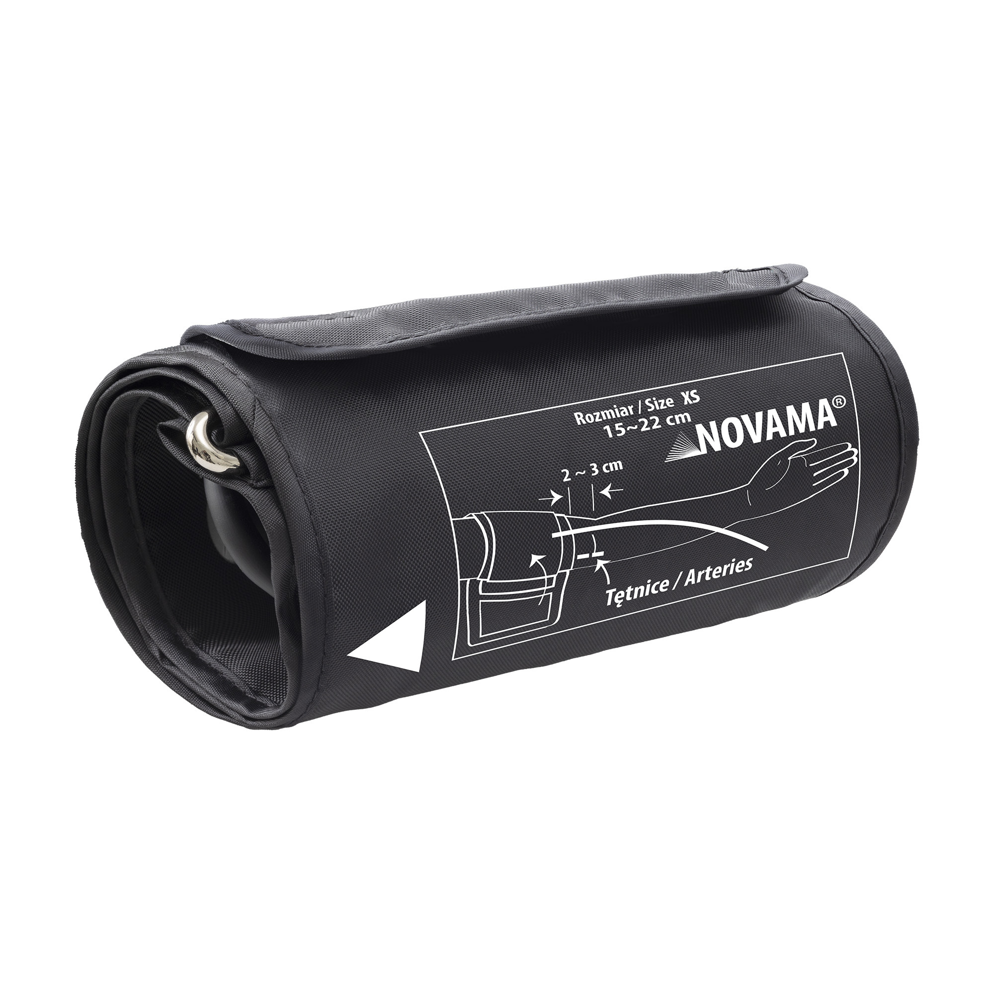 20f4f7b966b89574dfbb459cc40a3916 NOVAMA CUFF XS Univerzálna manžeta pre ramenné tlakomery, veľkosť 15-22cm (XS) – Obrázok 1