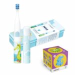 VITAMMY SMILE detská sonická zubná kefka Krokodýl + DODO MEMO pexeso, od 3 rokov