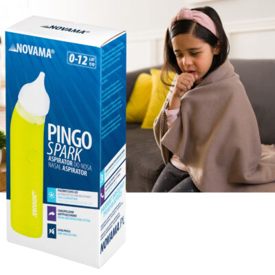 NOVAMA Pingo Spark Lime Green Nosová odsávačka s osvetlenou špičkou, limetková – Obrázok 9