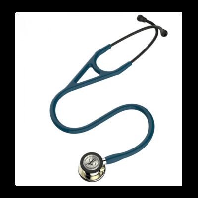 3M Littmann Cardiology IV 6190 Champagne-Finish, kardiologický stetoskop, karibská modrá – Obrázok 4