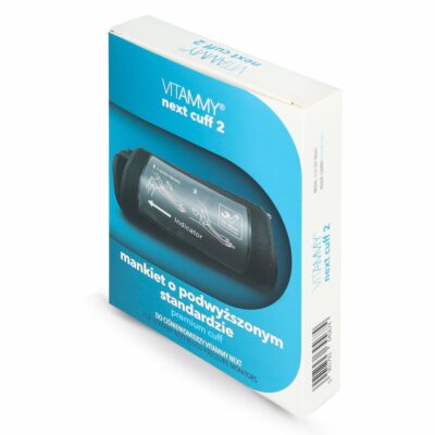 VITAMMY NEXT Náhradná manžeta na tlakomery NEXT, veľkosť 22-40 cm, čierna – Obrázok 3