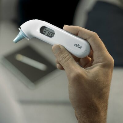 BRAUN ThermoScan 3 IRT3030 Rýchly ušný teplomer (1s meranie) – Obrázok 6