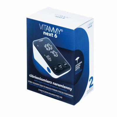 VITAMMY NEXT 6 Ramenný tlakomer USB-C napájaním – Obrázok 4
