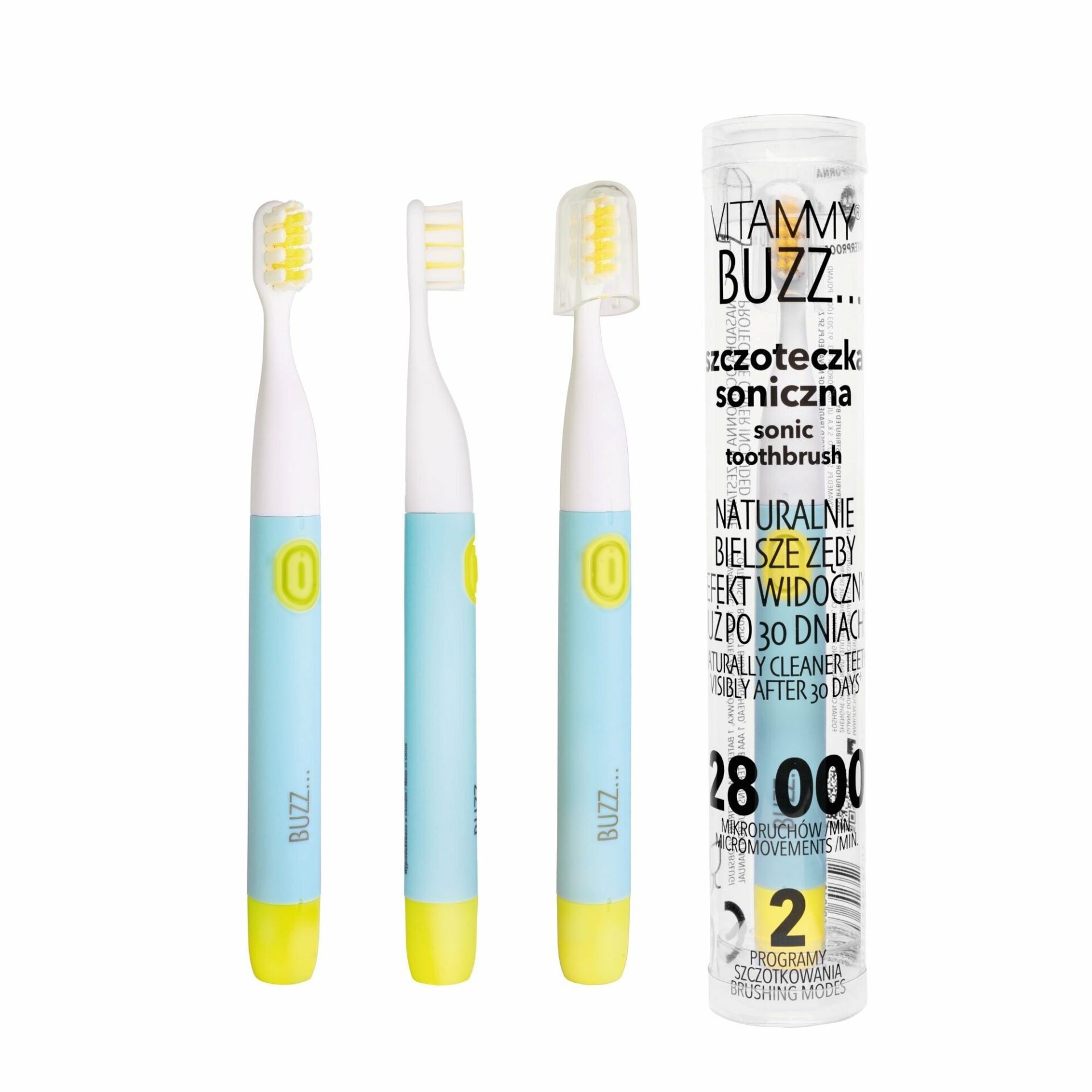 VITAMMY BUZZ sonická zubná kefka pre deti 3–9 rokov