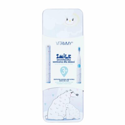 VITAMMY SMILE detská sonická zubná kefka Ľadový medveď, od 3 rokov – Obrázok 5
