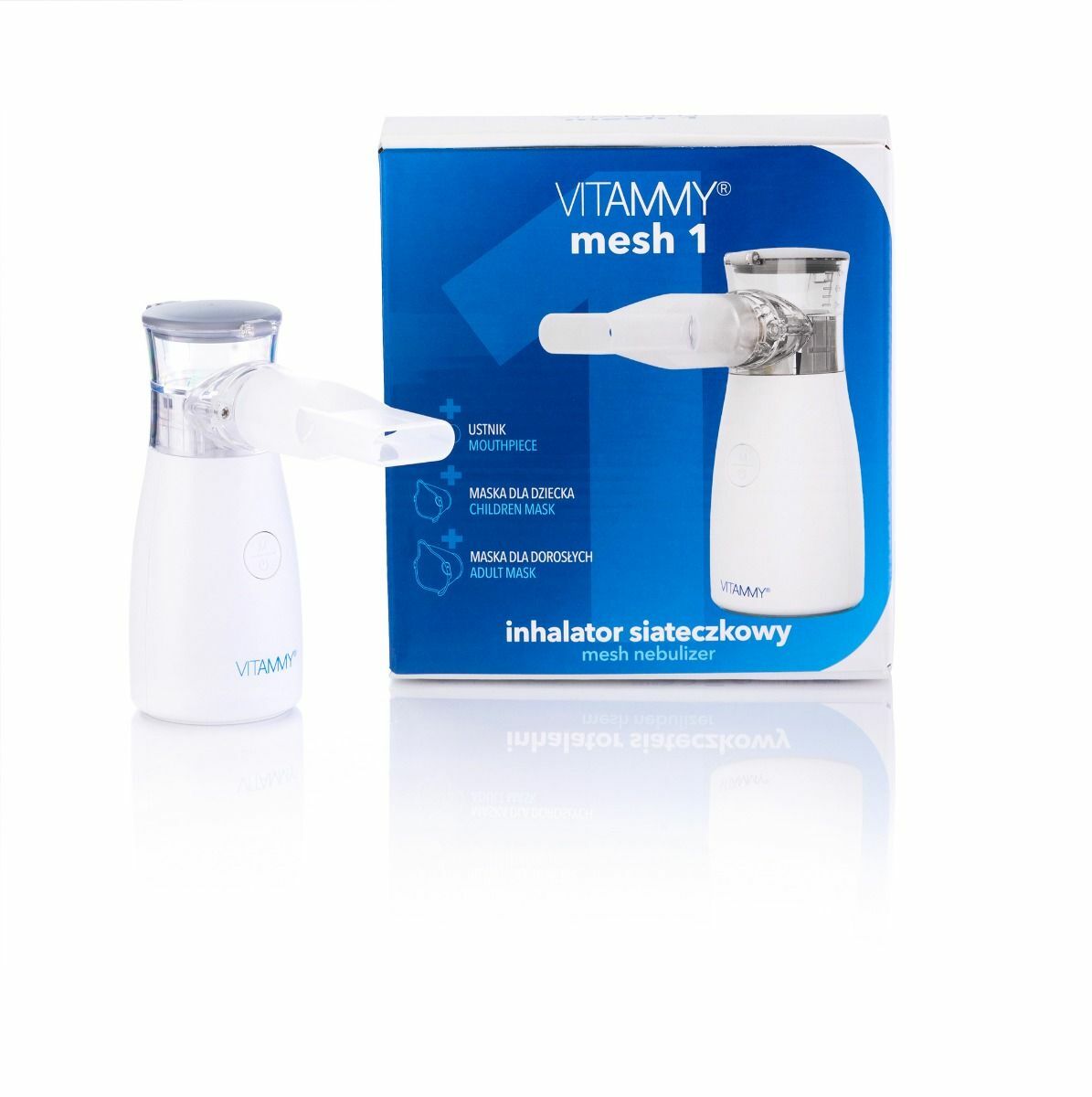 4e8eec7665c1d83b30c01f5a0a2b22ac VITAMMY Mesh1 Membránový inhalátor – Obrázok 1