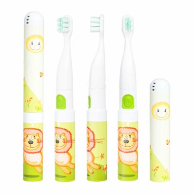 VITAMMY SMILE detská sonická zubná kefka Lev + DODO MEMO pexeso, od 3 rokov – Obrázok 2