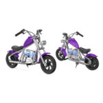 Hyper Gogo Palivová nádrž a blatníky pre motorku  Cruiser - fialová – Obrázok 2