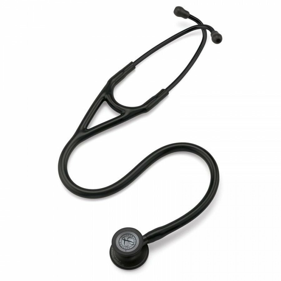 569747bfbcb6d94e56af02fe5a8d4314 3M Littmann Cardiology IV 6163 Black Finish Edition, kardiologický stetoskop, čierny – Obrázok 1