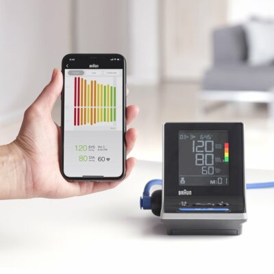 Braun ExactFit 5 Connect BUA6350 Inteligentný ramenný tlakomer s Bluetooth – Obrázok 6