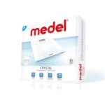 MEDEL CRYSTAL Elektronická osobná váha so systémom 4 tlakových senzorov