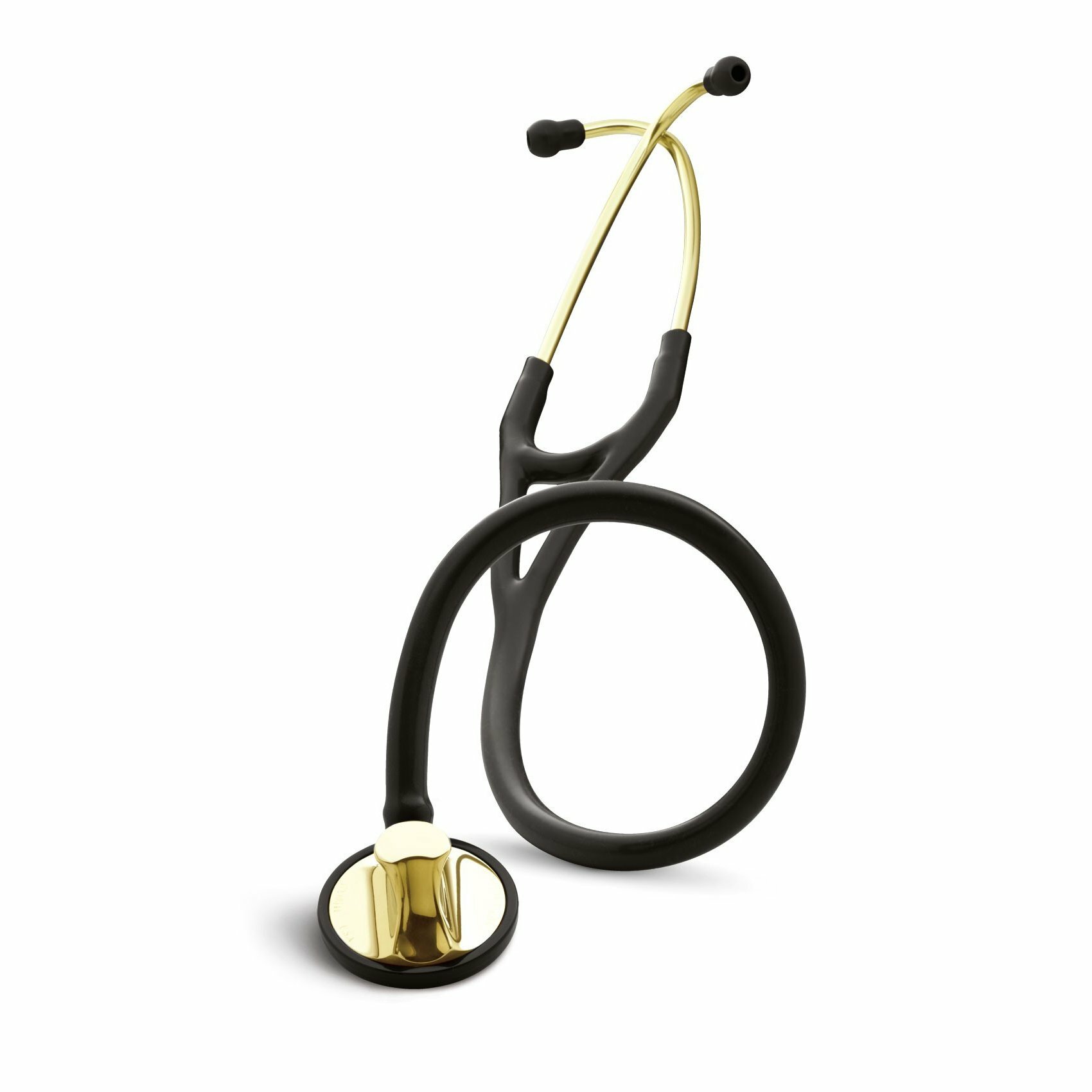 60fb30eeb6879856acbef2def911be7a 3M Littmann Master Cardiology Brass Edition kardiologický stetoskop 2175, čierny – Obrázok 1