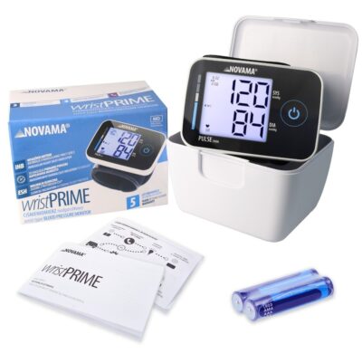 NOVAMA WRIST PRIME Black zápästný tlakomer s detekciou arytmie a protokolom ESH – Obrázok 2