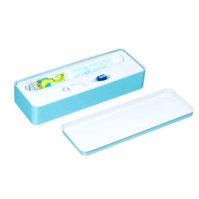 VITAMMY SMILE detská sonická zubná kefka Krokodýl + DODO MEMO pexeso, od 3 rokov – Obrázok 2