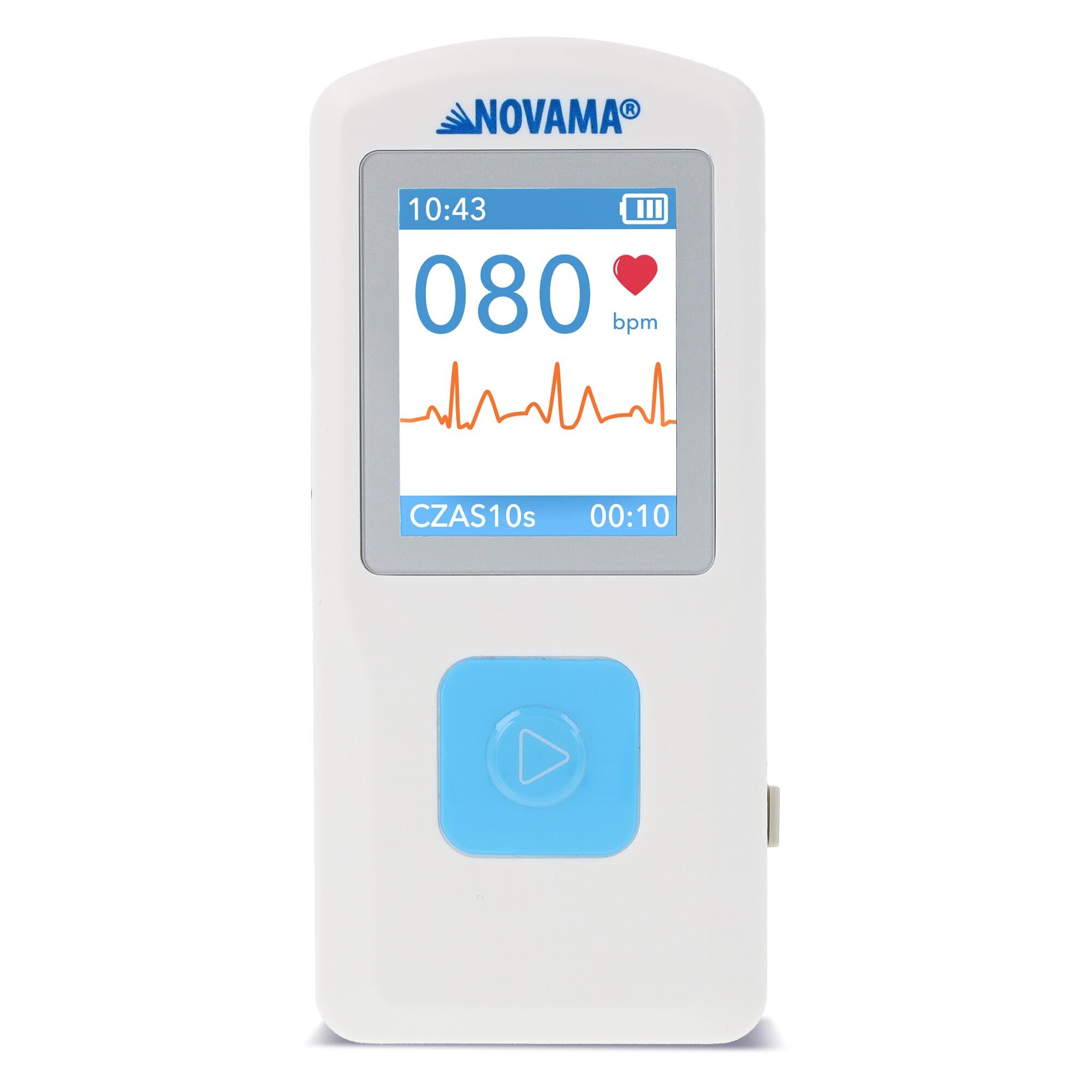 8ac68914685207f410cb1f95473f3465 Novama Mini EKG Prenosný monitor srdcového rytmu s Bluetooth – Obrázok 1