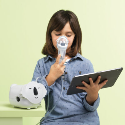 FLAEM Koala Inhalátor pre deti a dojčatá, tichý – Obrázok 5