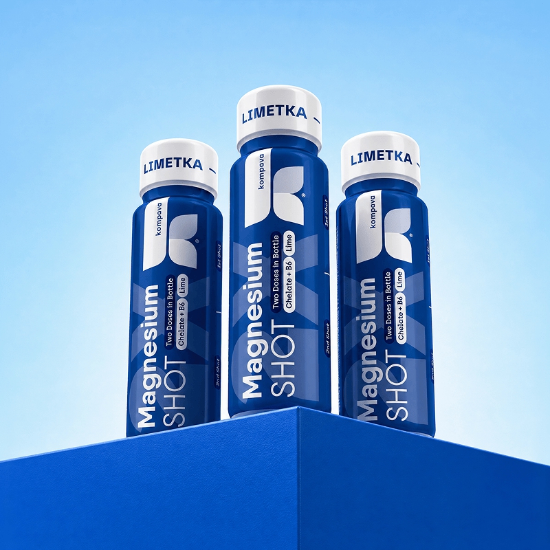 KOMPAVA Magnesium shot 60 ml – Obrázok 2