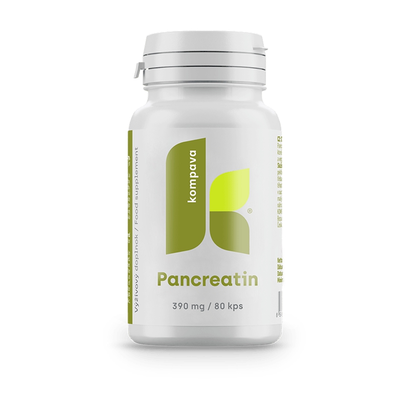 KOMPAVA Pancreatin 80 kapsúl