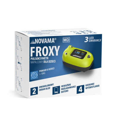 NOVAMA FROXY Pulzný oxymeter pre deti nad 10 kg s motívom zvieratka – Obrázok 6