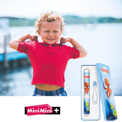 VITAMMY SMILE MiniMini+ Detská sonická zubná kefka Lola Chobotnica, od 3 rokov – Obrázok 4