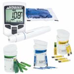 NOVAMA MULTICHECK PRO+ Merací prístroj + prúžky (glukóza, cholesterol, kyselina močová) – Obrázok 3