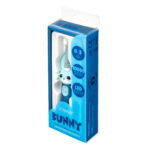 VITAMMY Bunny Sonická zubná kefka pre deti s LED svetlom a nanovláknami, 0-3 roky, modrá – Obrázok 6